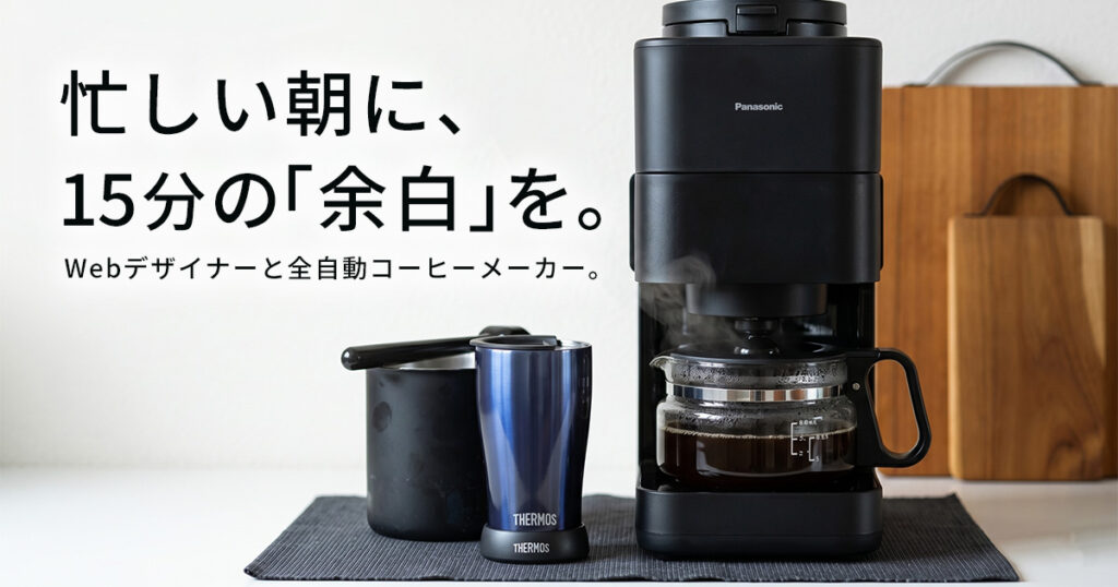 忙しい朝に15分の余白を