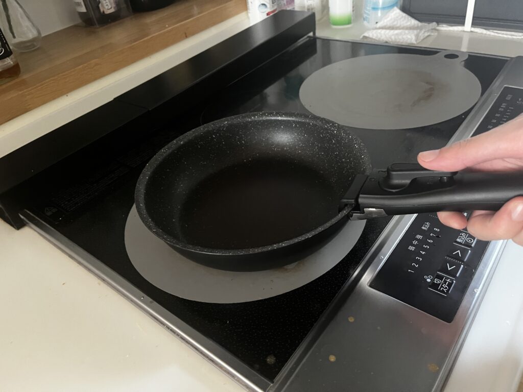 朝食の準備